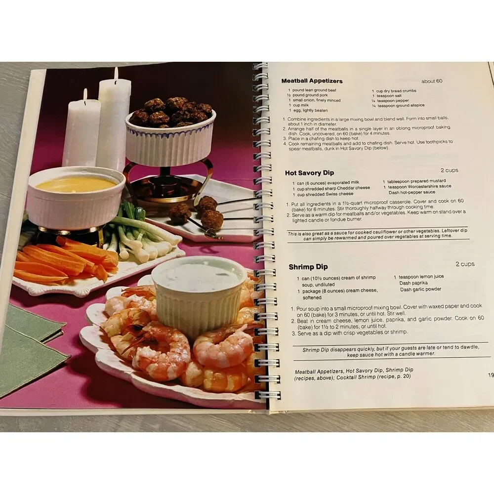 Kenmore Microwave Cooking from Sears, spiral bound